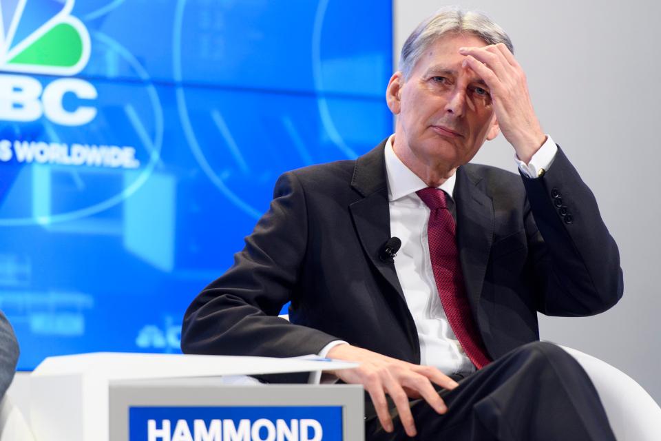  Divorce talks may have to wait until after Philip Hammond announces his plans in the Budget