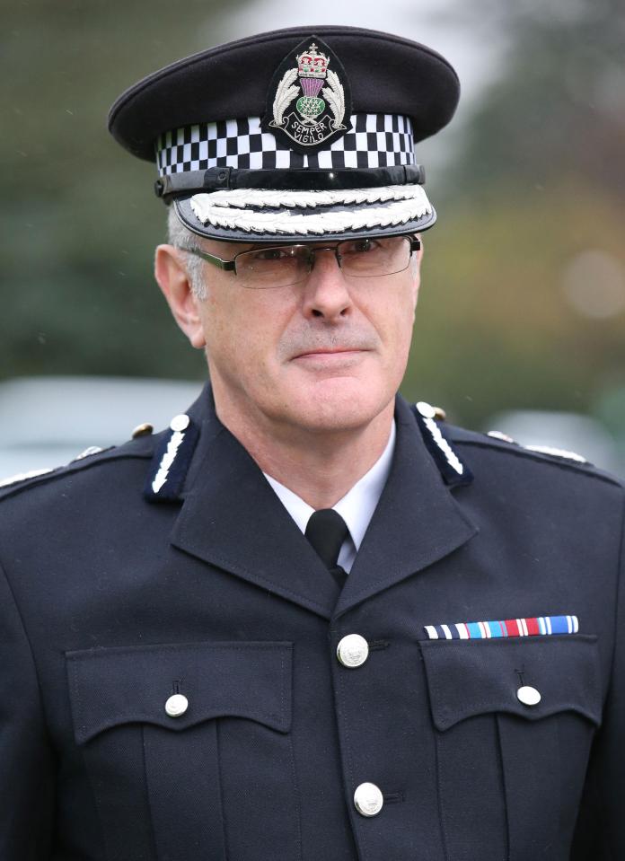  Former Chief Constable Phil Gormley's name was still included on NIP letters after his resignation