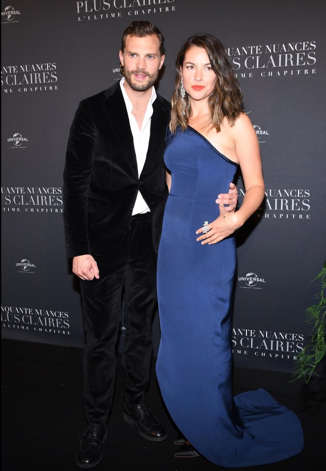 50 Shades of Grey’s Jamie Dornan and wife Amelia Warner – who are expecting their third child