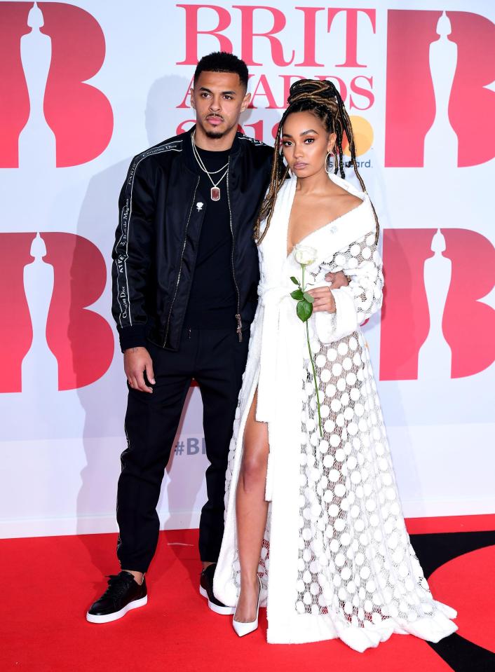  Leigh-Anne has been with Watford striker Andre Grey for two years