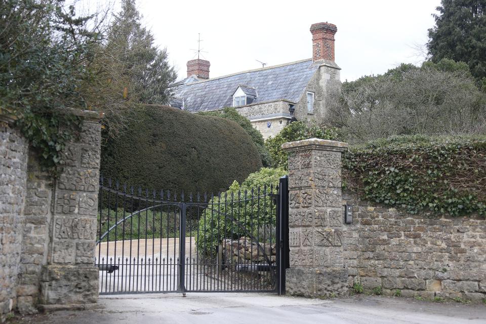  The home of Judy Martin in Cloeshill, Oxfordshire, The Old Rectory