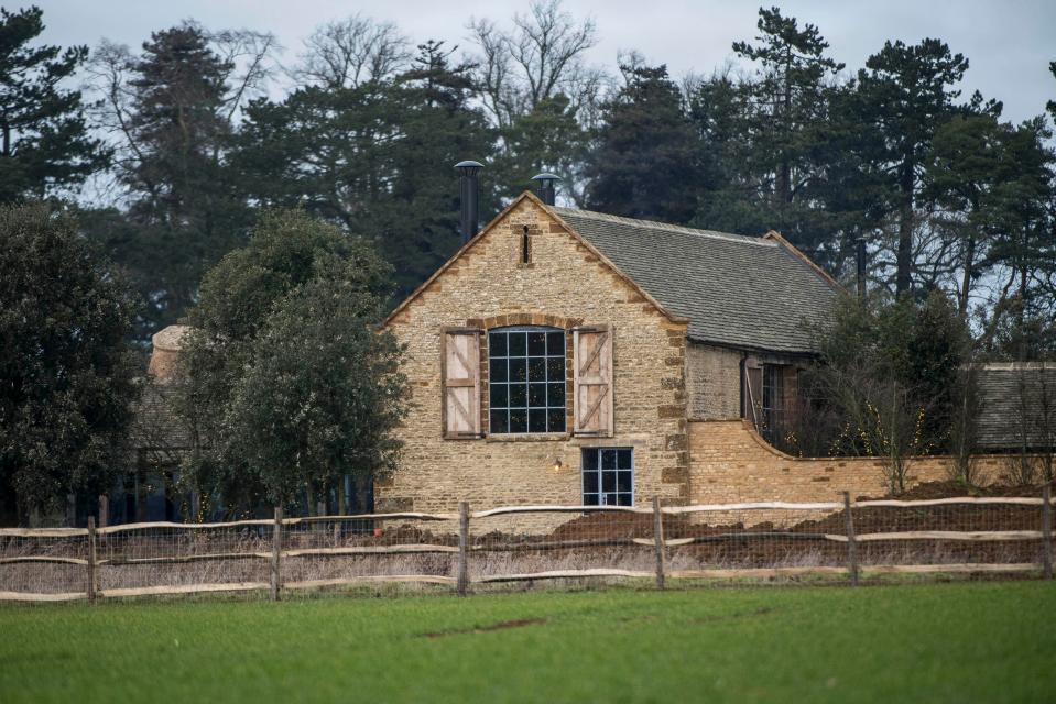  David and Victoria Beckham's 6.15million Cotswolds estate near Great Tew in Oxfordshire