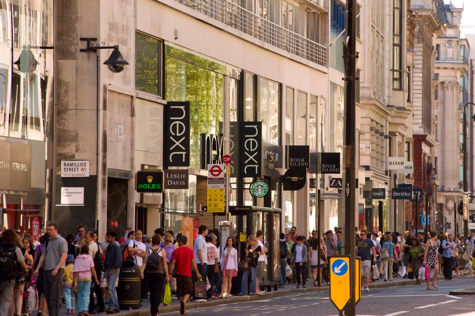  Over 25,000 high street jobs are at risk after new figures meant a £730million business rate rise