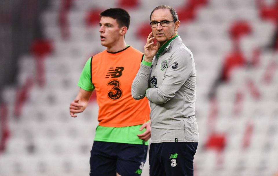  Declan Rice snub will be a huge blow to Republic of Ireland boss Martin ONeill