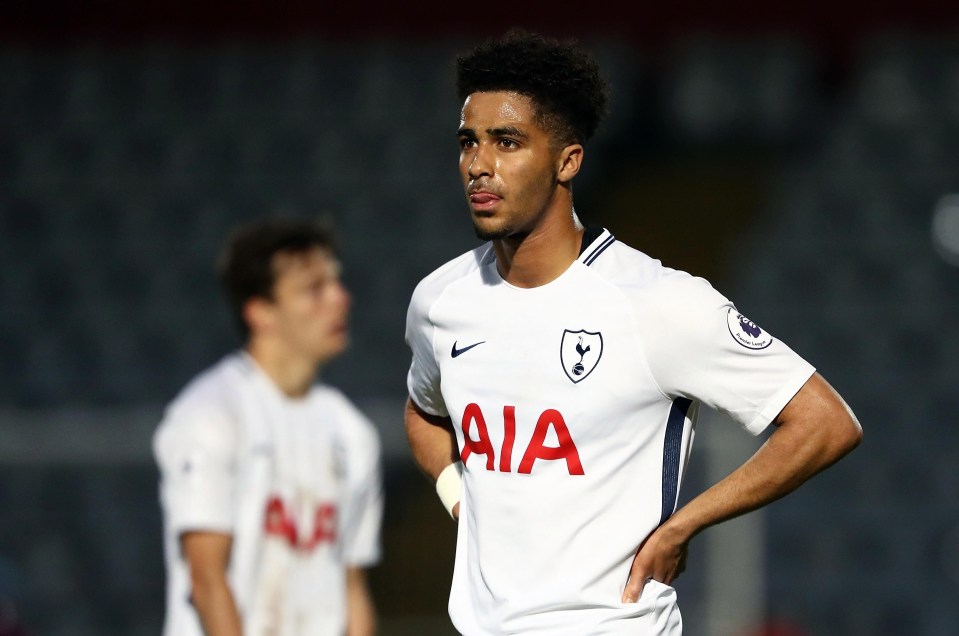 The 19-year-old starred in Spurs’ youth ranks