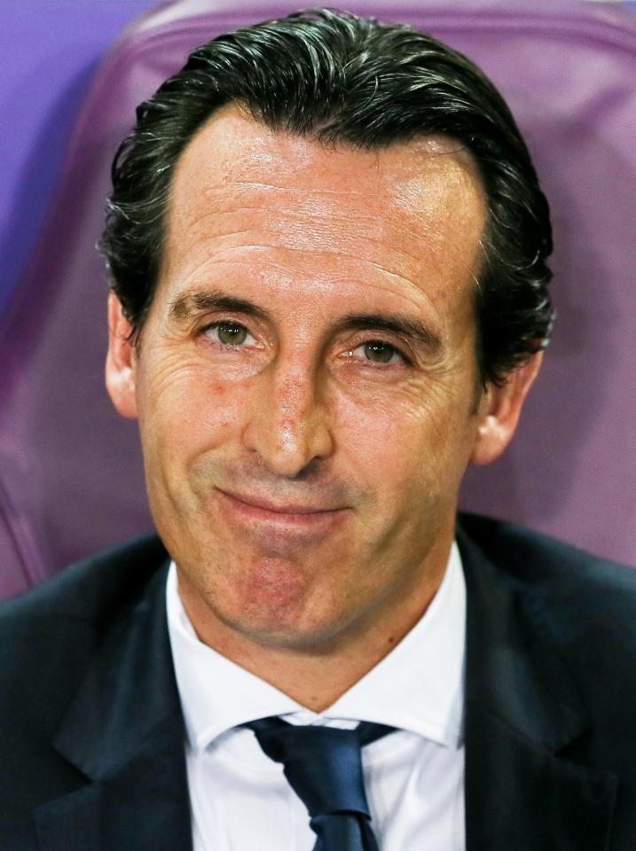  He admitted he was happy to see Unai Emery doing so well