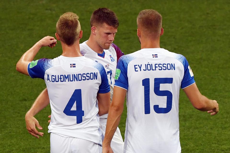  Iceland hoping to put in a World Cup performance against the World Champions.