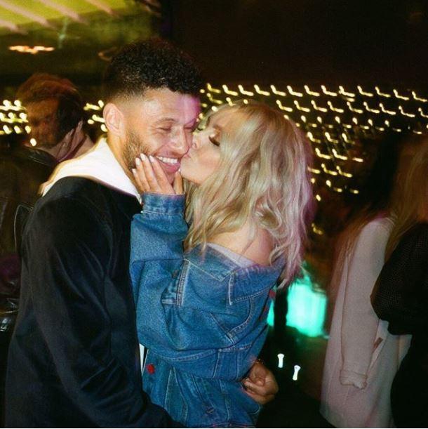  Perrie got together with Liverpool midfielder Alex Oxlade-Chamberlain in November 2016