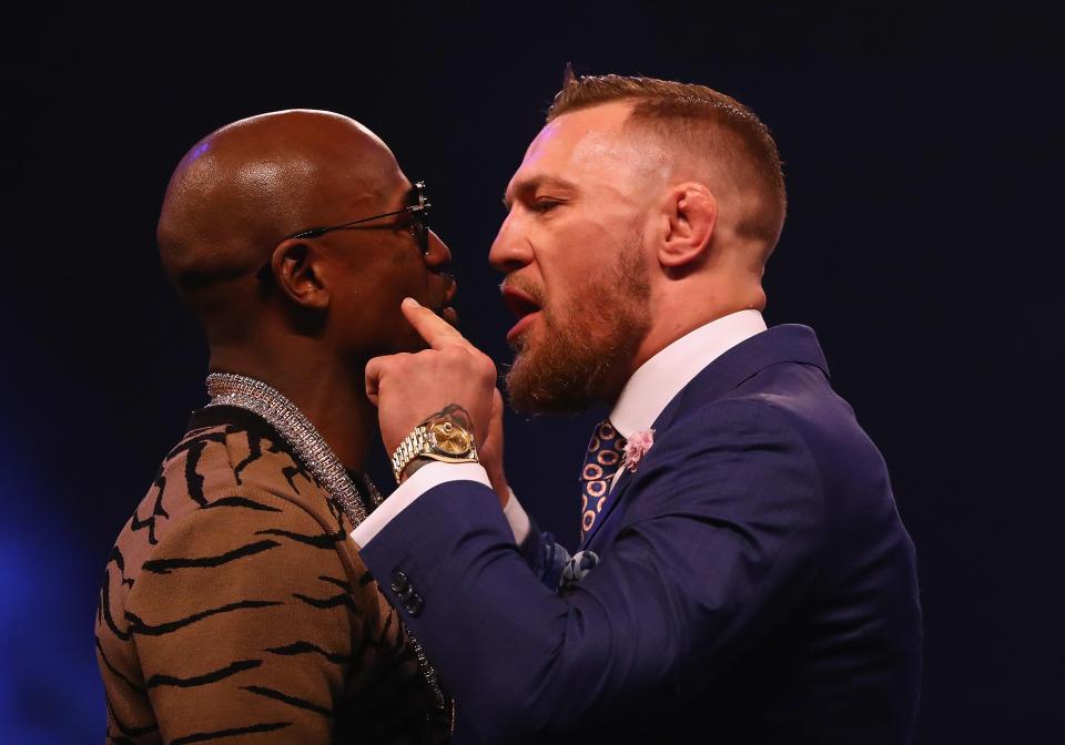  Mayweather came out of retirement to fight Conor McGregor in 2017