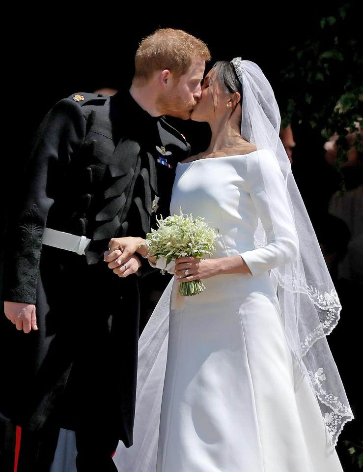  Meghan Markle and Prince Harry tied the knot at Windsor Castle in May 2018