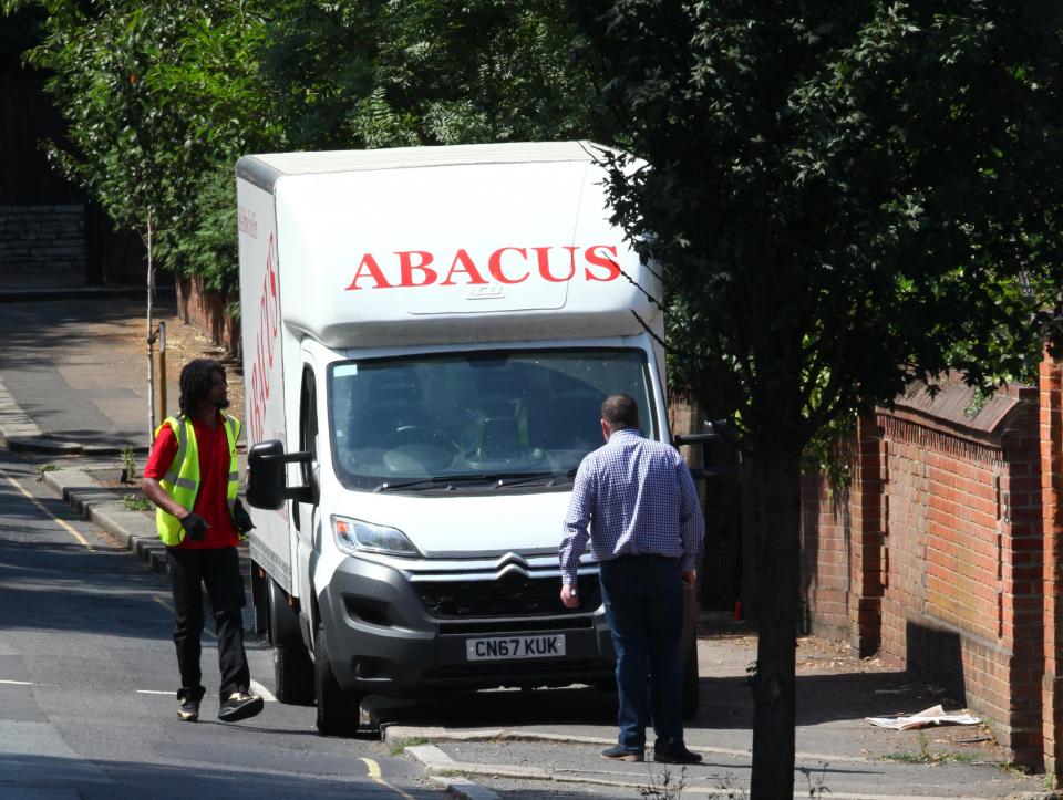  In July, a removal van was pictured taking Ant's belongings from the home he shared with Lisa