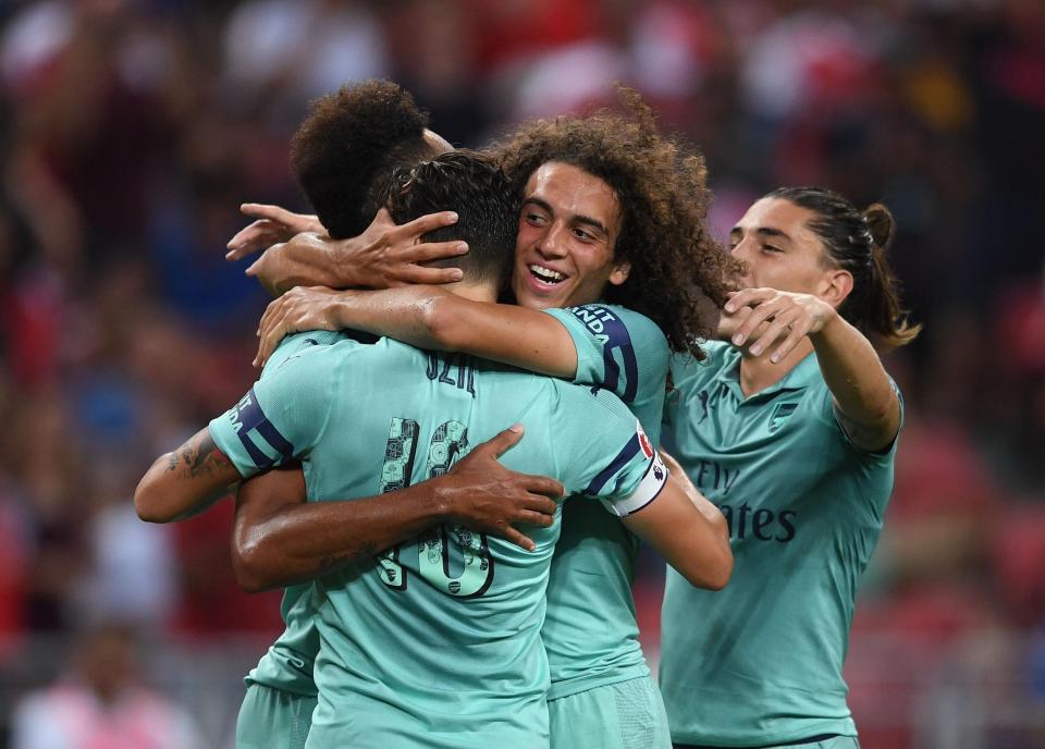  Mesut Ozil revealed Guendouzi is the best young talent at the club