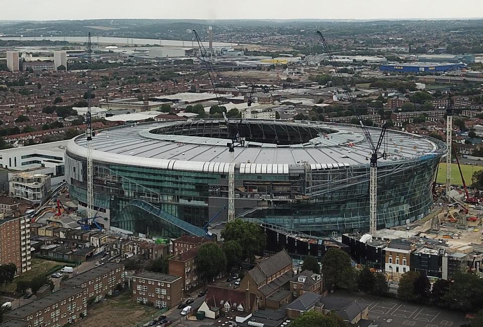  Tottenham are hoping to move into their new home against Chelsea on November 24