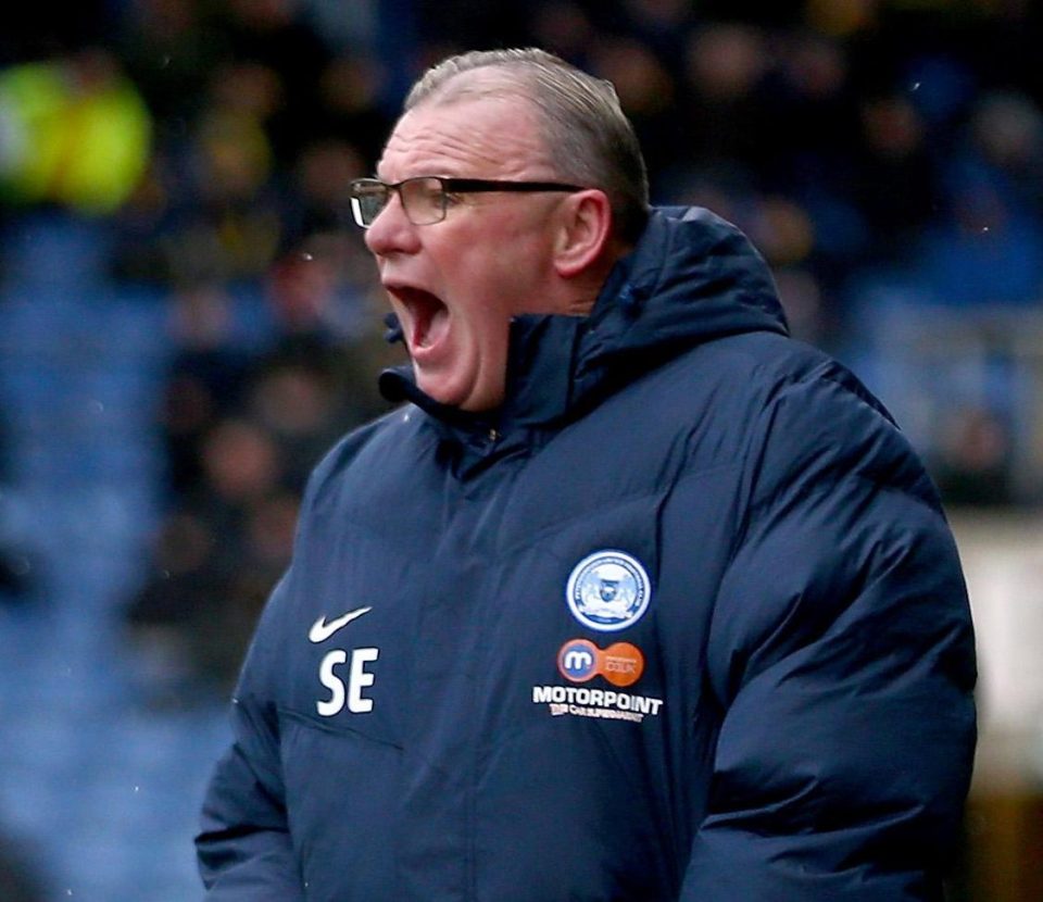  Peterborough boss Steve Evans has been reported three times already this season