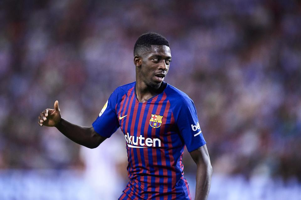  Chelsea are chasing wantaway Barcelona star Ousmane Dembele