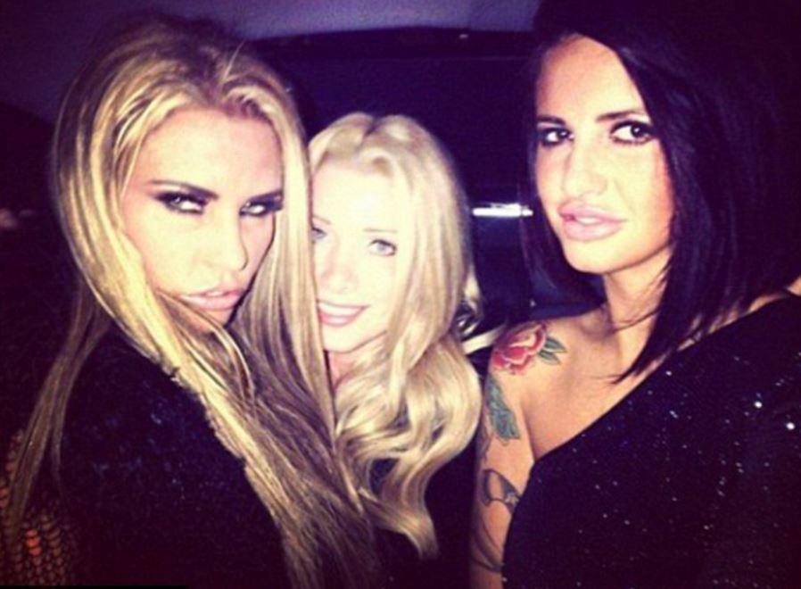  Jemma Lucy (right) and Peter Andre's ex used to be best friends before their fall out