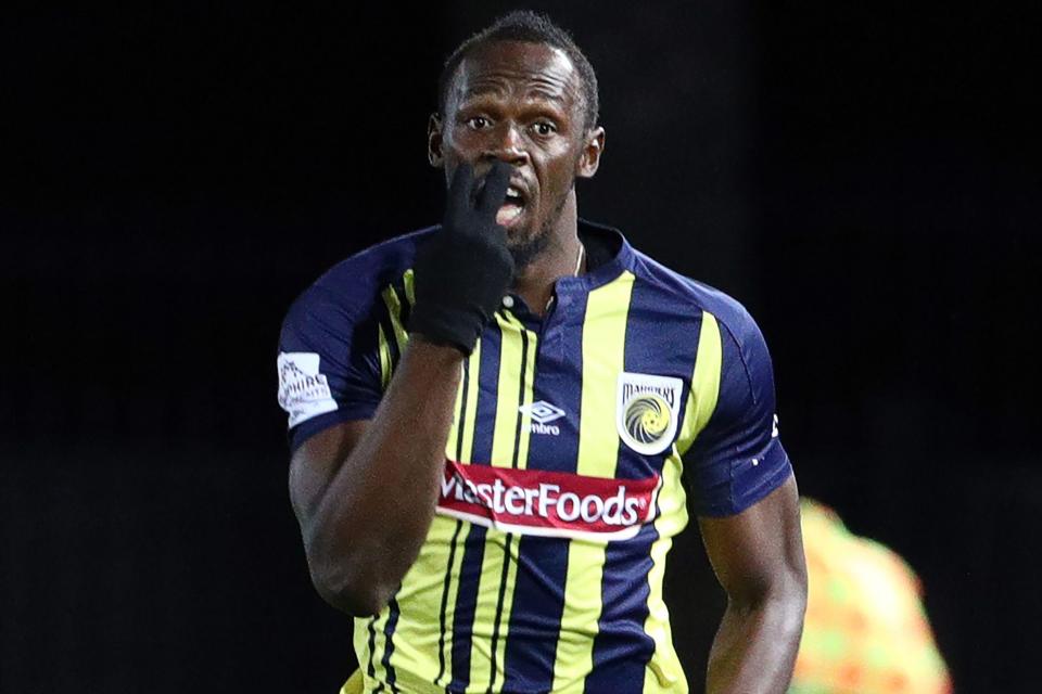  Bolt, 32, has long dreamed of becoming a professional footballer