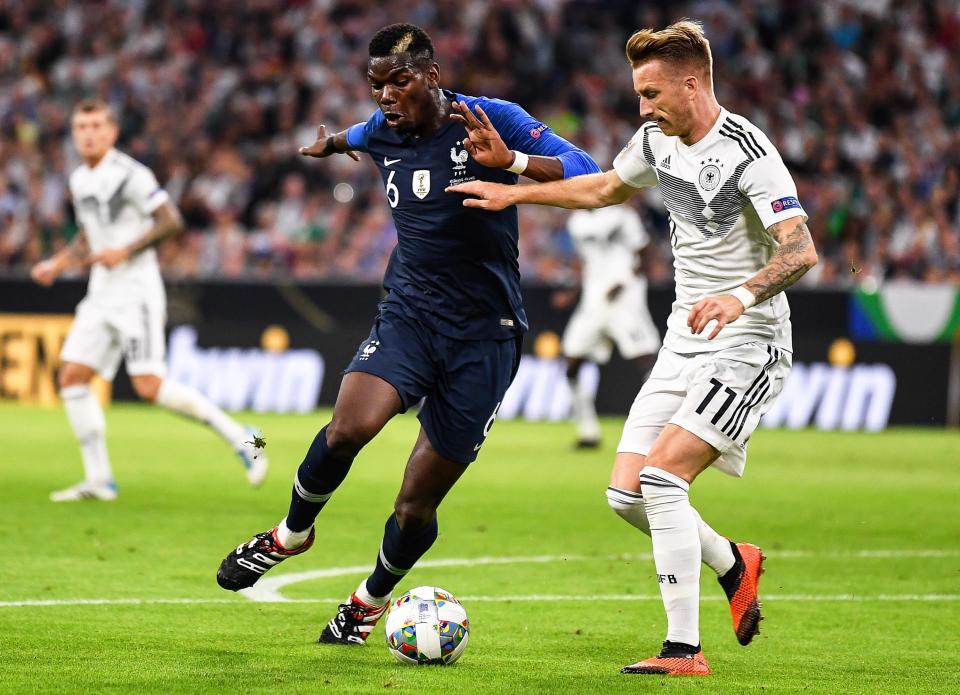  Germany were held to a 0-0 draw by World Cup winners France in their Uefa Nations League opener