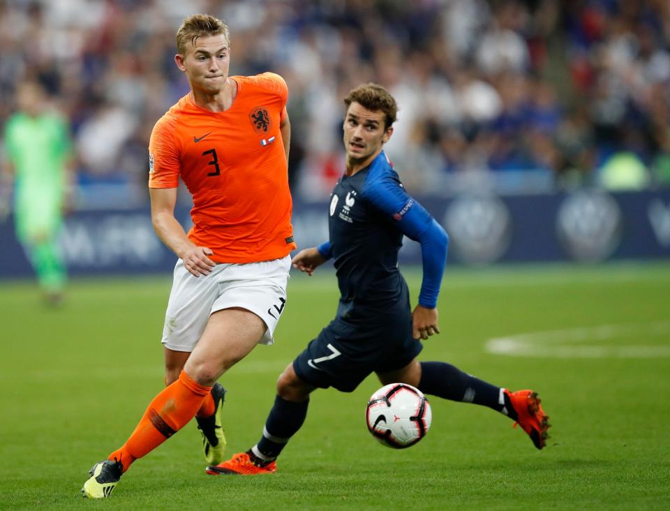  Matthijs De Ligt is one of the most sought-after stars in Europe