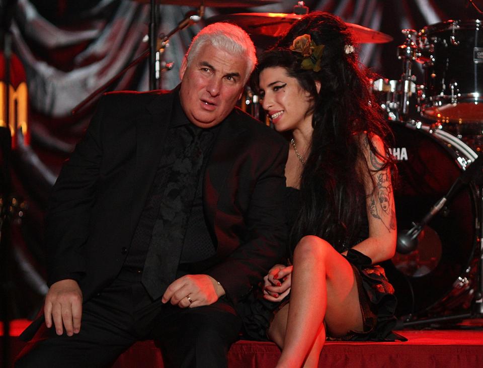  Mitch, pictured with Amy in 2008, announced the news of the new tour during the Amy Winehouse Foundation’s annual gala at London’s Dorchester hotel