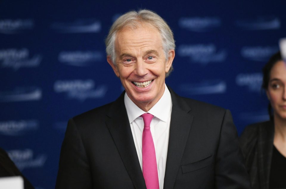  Tony Blair criticised the Labour leadership as figures revealed a rise in anti-Semitic attacks