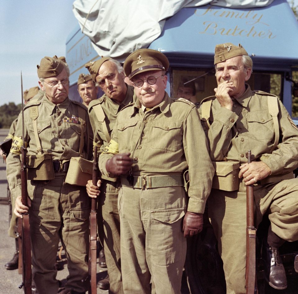  Clive Dunn, John Laurie, Arthur Lowe and John Le Mesurier starred in the original Dad's Army