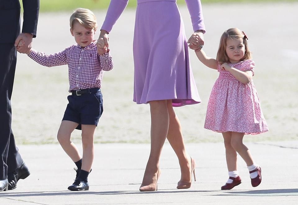  Prince George and Princess Charlotte are being prepped for royal duties already