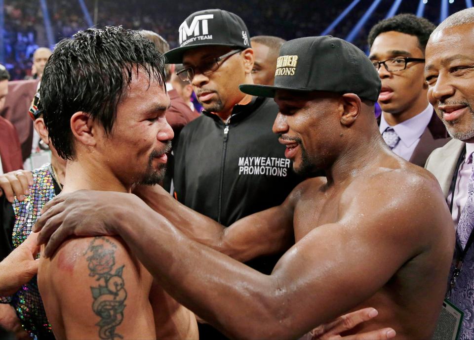  There's been talk over a Pacquiao vs Mayweather showdown