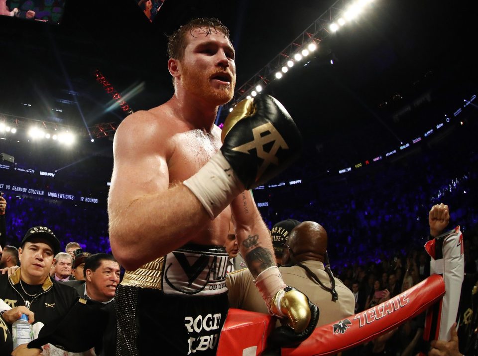  It will be Alvarez's first fight since defeating Gennady Golovkin