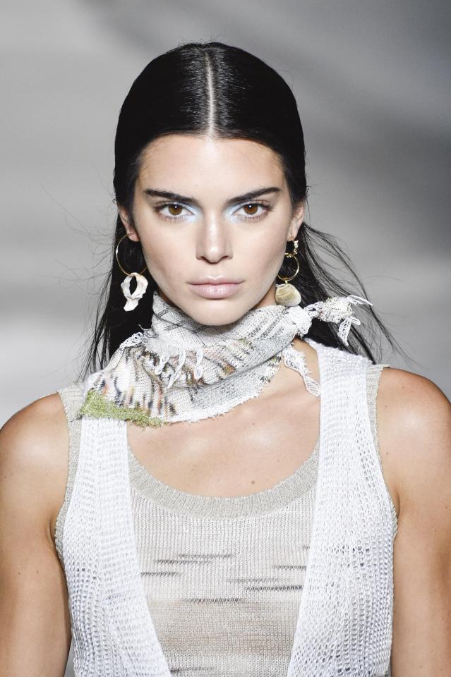  Kendall returned to the catwalk this season