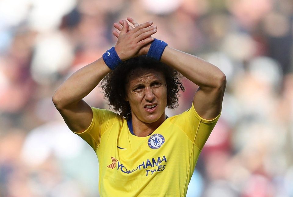  David Luiz has played 14 games for Chelsea this term