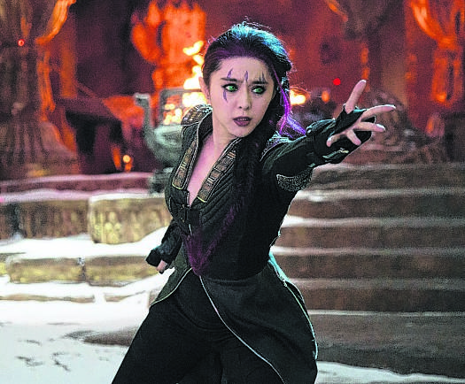  Fan Bingbing in X-Men: Days Of Future Past as mutant Blink