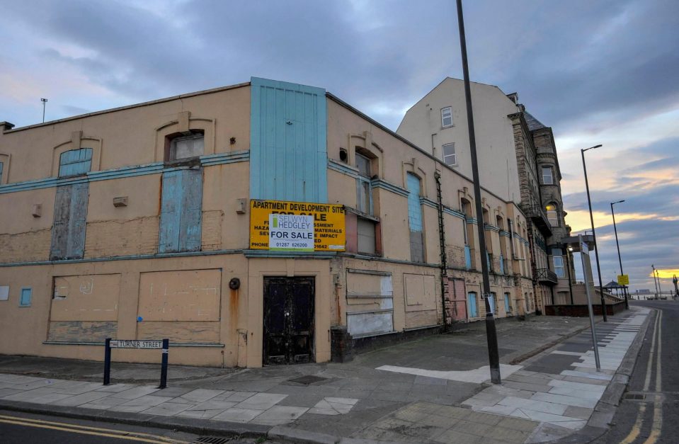  Its low-rise high street consists of abandoned buildings and a handful of crumbling corner shops