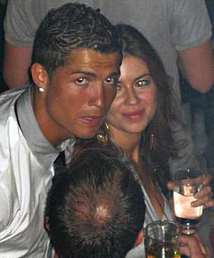  Ronaldo, with accuser Kathryn Mayorga in Vegas in 2009, has labelled rape allegations against him as 'fake news'