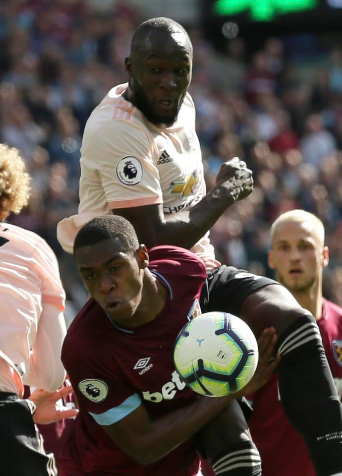  Mourinho labelled the centre-back a 'monster' after his side's 3-1 defeat to the Hammers