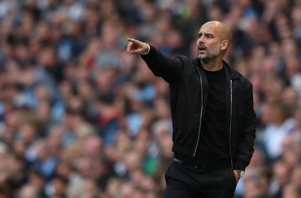  Pep Guardiola failed to add to his midfield options in the summer