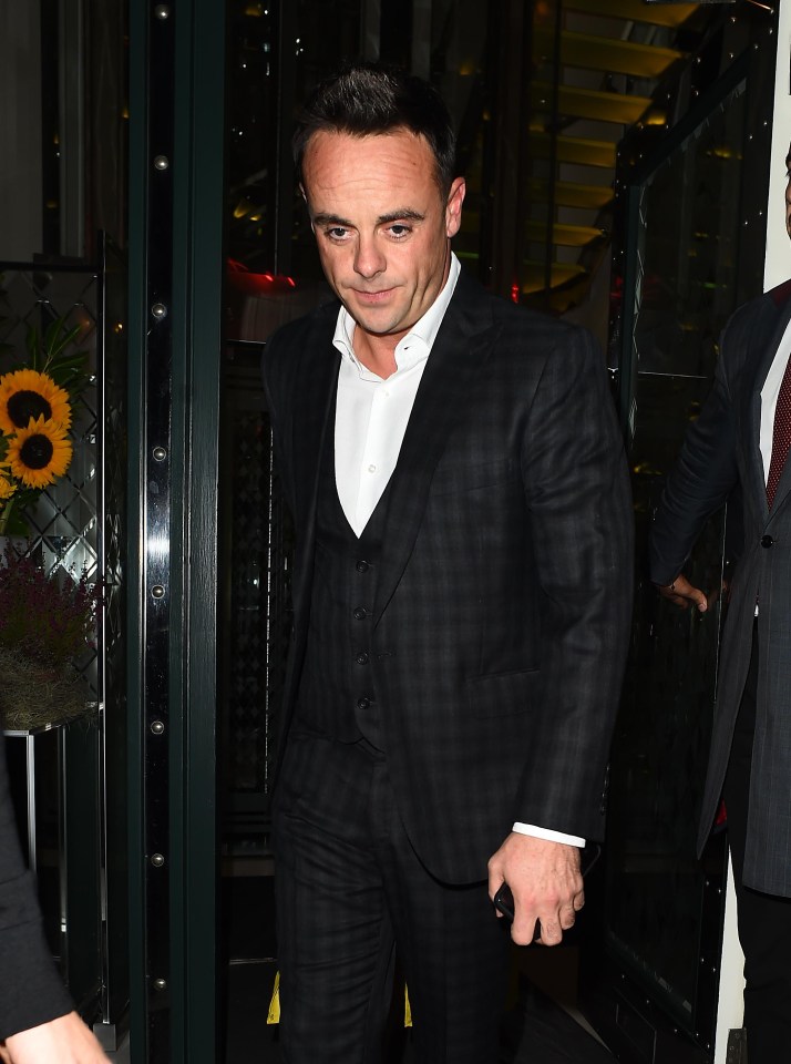 Ant McPartlin’s pals have denied he has “lost weight due to stress” of divorce from Lisa Armstrong