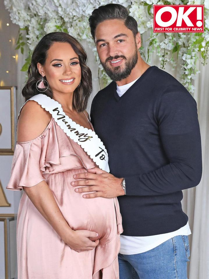  Mario Falcone pulled out all the stops to make sure mum-to-be Becky Miesner had a baby shower