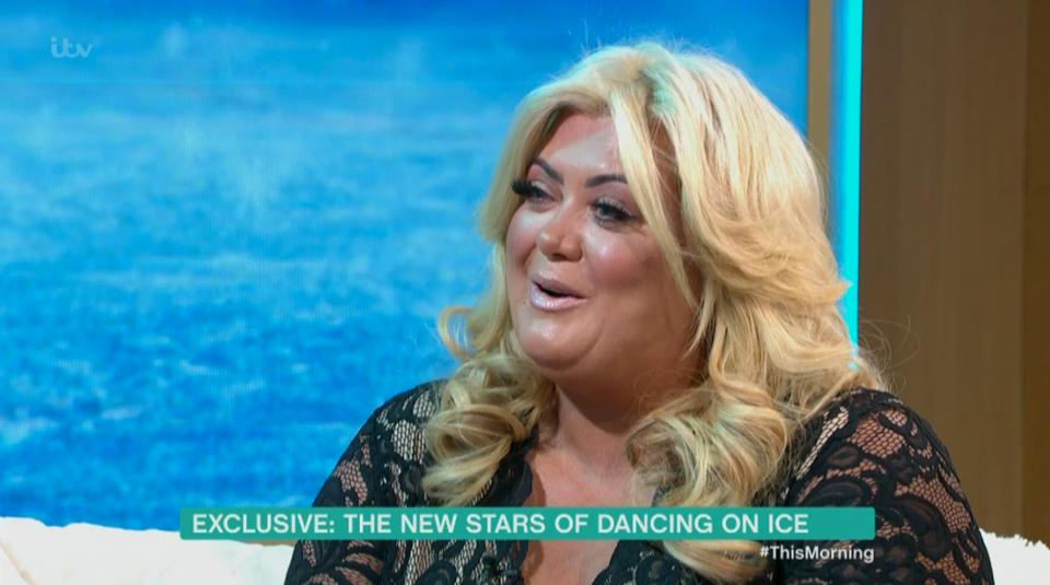  Towie's Gemma Collins will also take to the ice