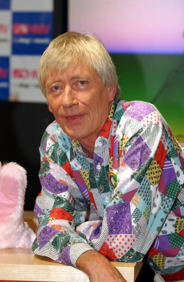  Actor and presenter Geoffrey Hayes was best known for presenting kids' programme Rainbow on ITV