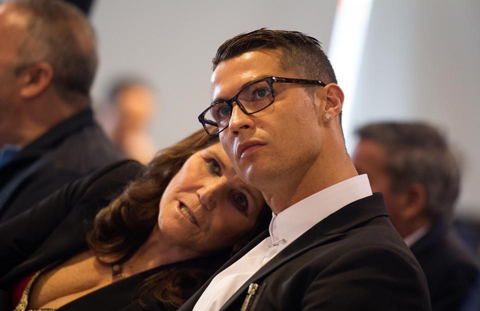  Ronaldo and his mother have always been close