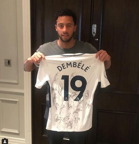  Tottenham's Mousa Dembele was Edwards' first high-profile client