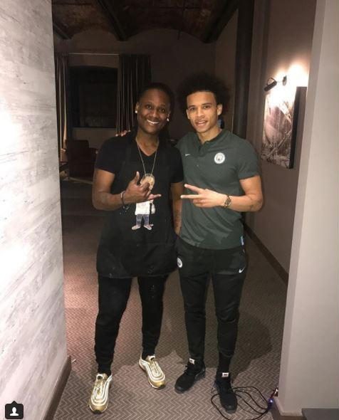  Edwards is also the barber for 2017 Young Player of the Year Leroy Sane