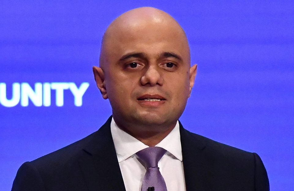  Home Secretary Sajid Javid discusses his plans for the citizenship test at the Conservative Party Conference