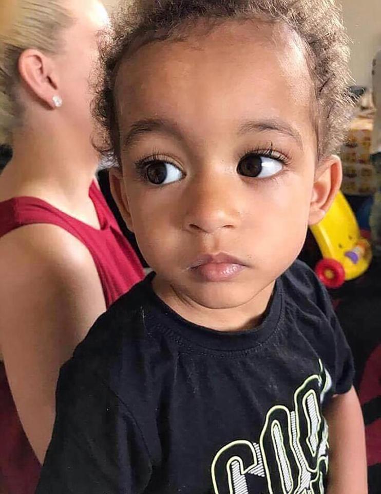  Dylan Tiffin-Brown, two, had injuries usually seen in car crash victims when his lifeless body was discovered by paramedics at his dad's house in Northampton last year