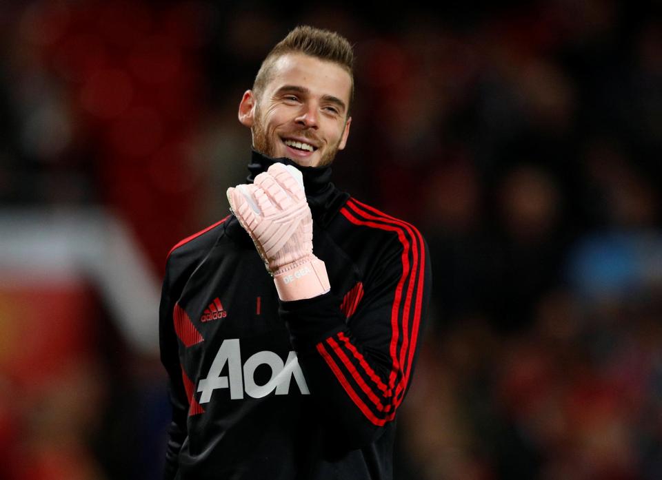  De Gea is yet to sign a new long-term contract at United