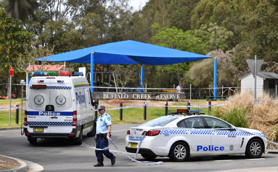  The popular beauty spot in Sydney's north shore has been cordoned off to allow for a search of the area