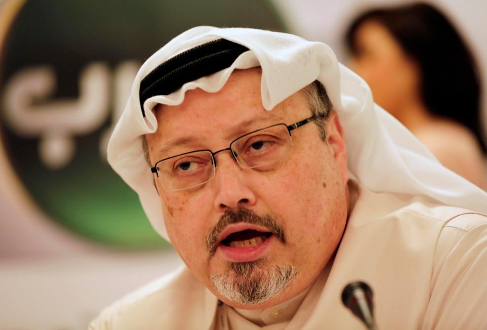  A Saudi hit squad butchered Jamal Khashoggi and then dissolved his body parts in acid, a top Turkish official claims