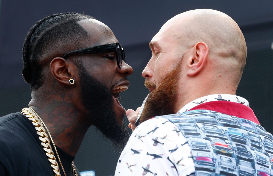  The pair go head-to-head in Los Angeles on December 1 with the WBC heavyweight belt on the line