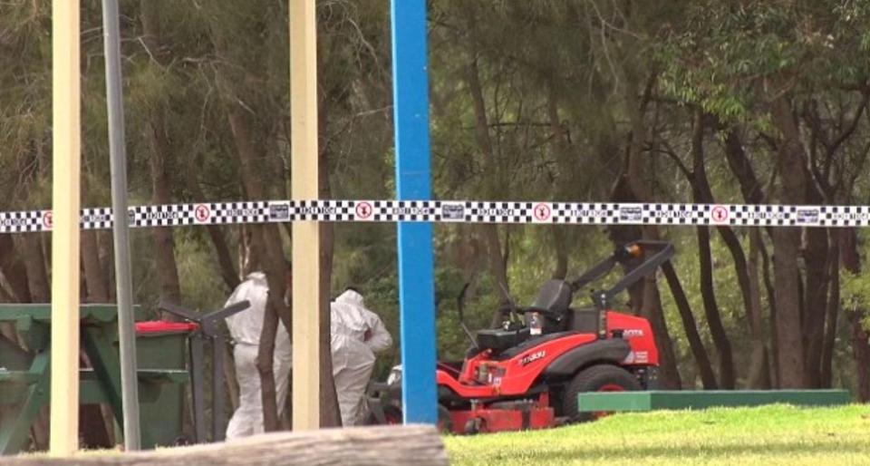  Police have confirmed the woman was most likely murdered. Her body was discovered by a council worker, who had been mowing grass at the park